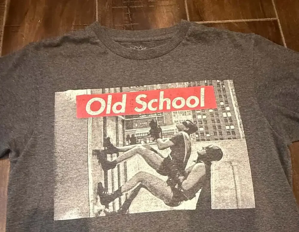 Batman Classic TV Series Old School Wall Climb Graphic T-Shirt